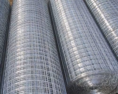 G.I. Mesh Fence in Sunlight