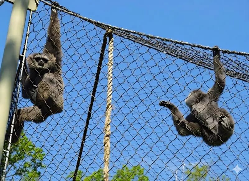 Monkey Enclosure Feature 1