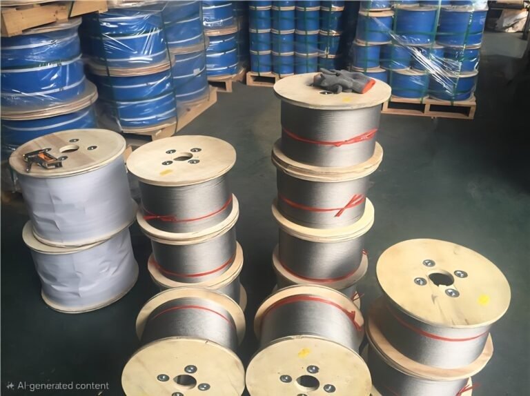 Colored Wire Rope Mesh Coils