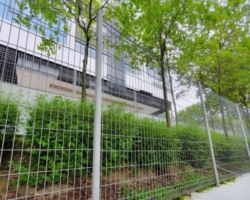 Architectural Mesh Panel Close-up