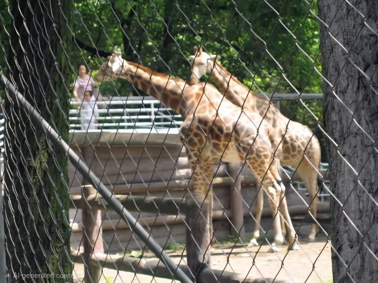 Giraffe Enclosure Mesh